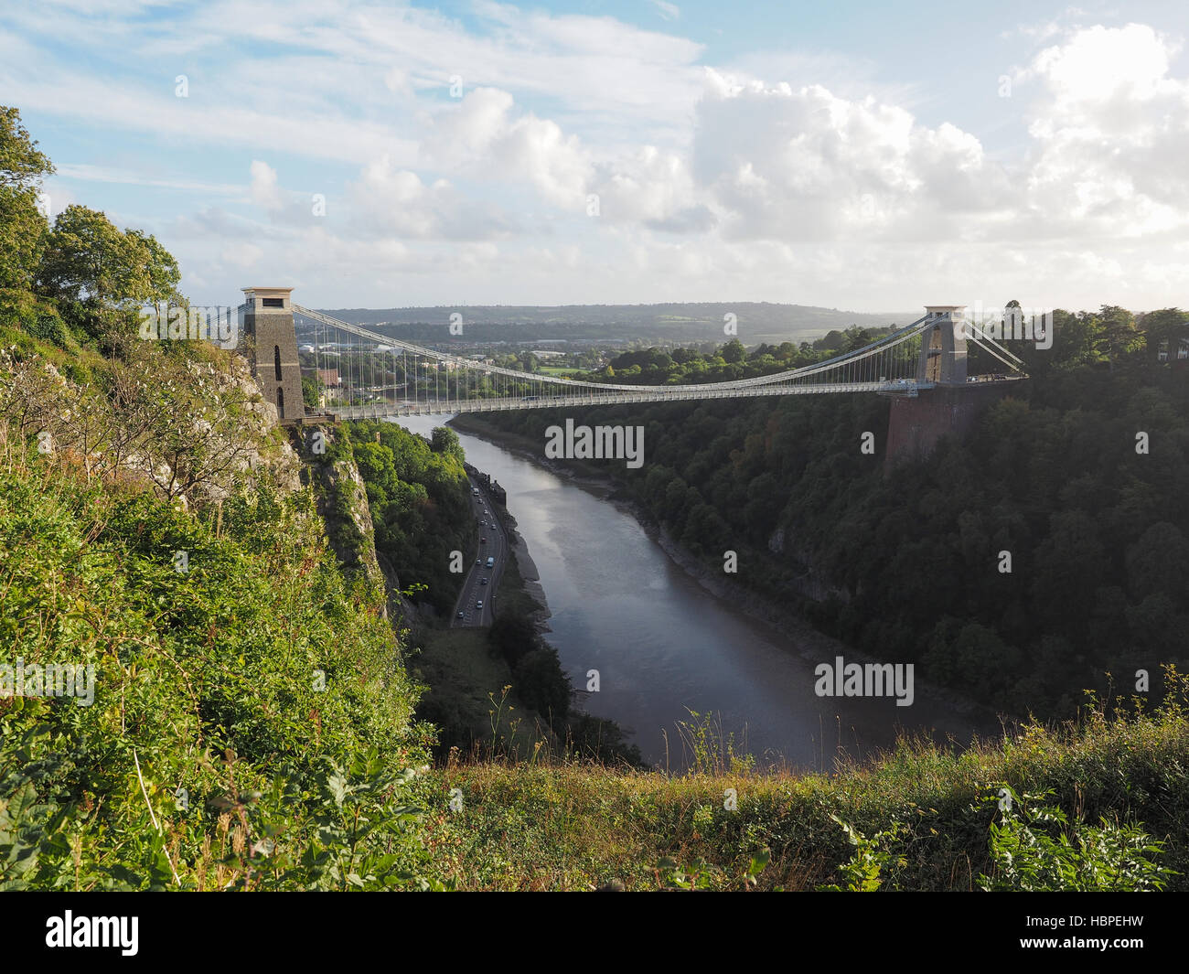 Pont suspendu de Clifton à Bristol Banque D'Images