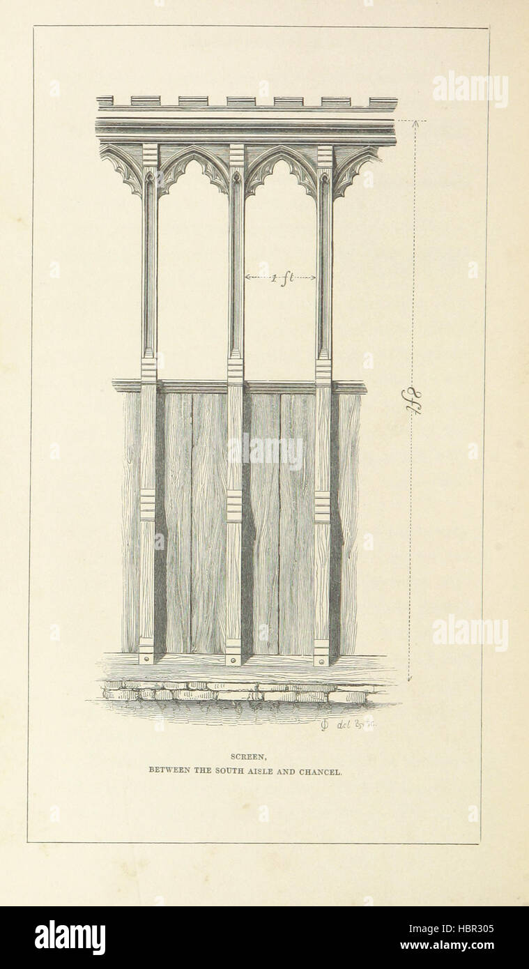 Image prise à partir de la page 232 de "l'histoire de Dorchester, Oxfordshire : terrassement-Camp-Bishopric La Romaine. Et l'histoire architecturale de l'Église, compilées à partir des meilleures autorités. Avec une introduction générale par J. H. P' image prise à partir de la page 232 de "l'histoire de Dorchester, Banque D'Images