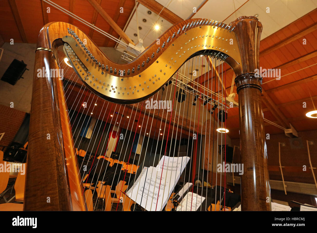 Harpe Banque D'Images