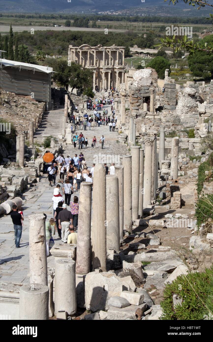 Ephesos, Ephèse, Turquie Banque D'Images