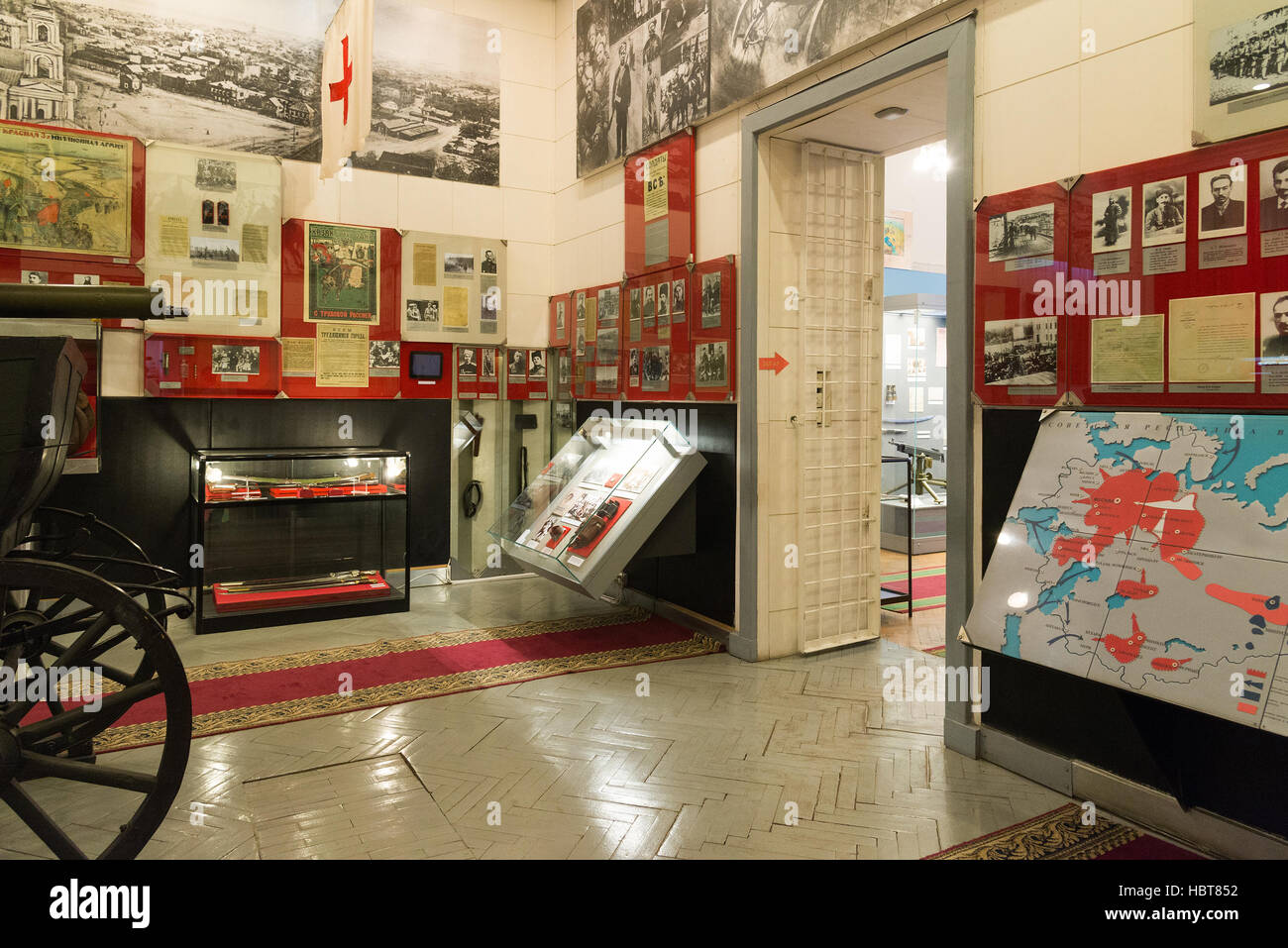 Volgograd, Russie - Novembre 04, 2016. L'intérieur de monument et musée historique Banque D'Images