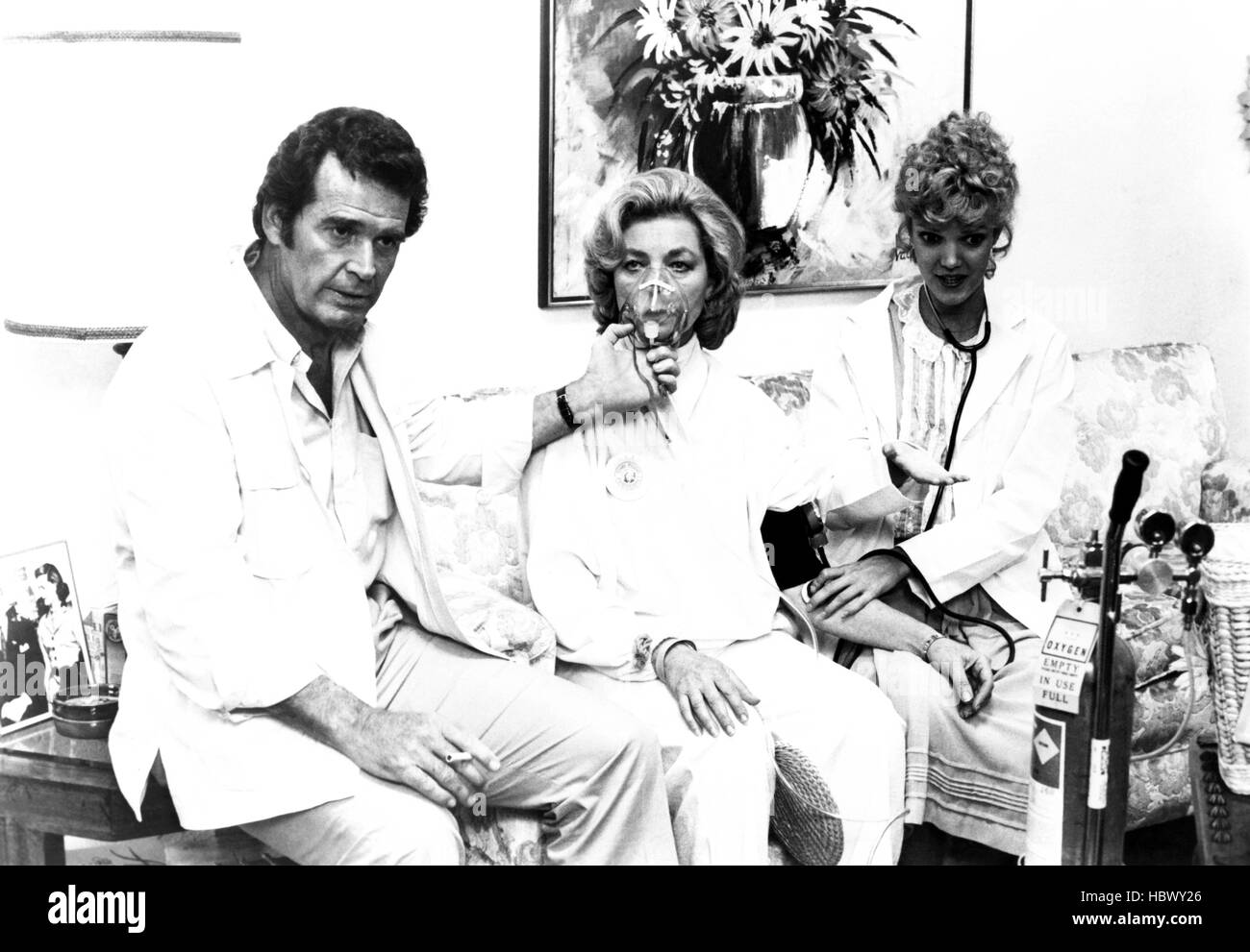 La santé, de gauche, James Garner, Lauren Bacall, Ann Ryerson, 1980, TM & Copyright ©20th Century Fox Film Corp./avec la permission d'Everett Banque D'Images