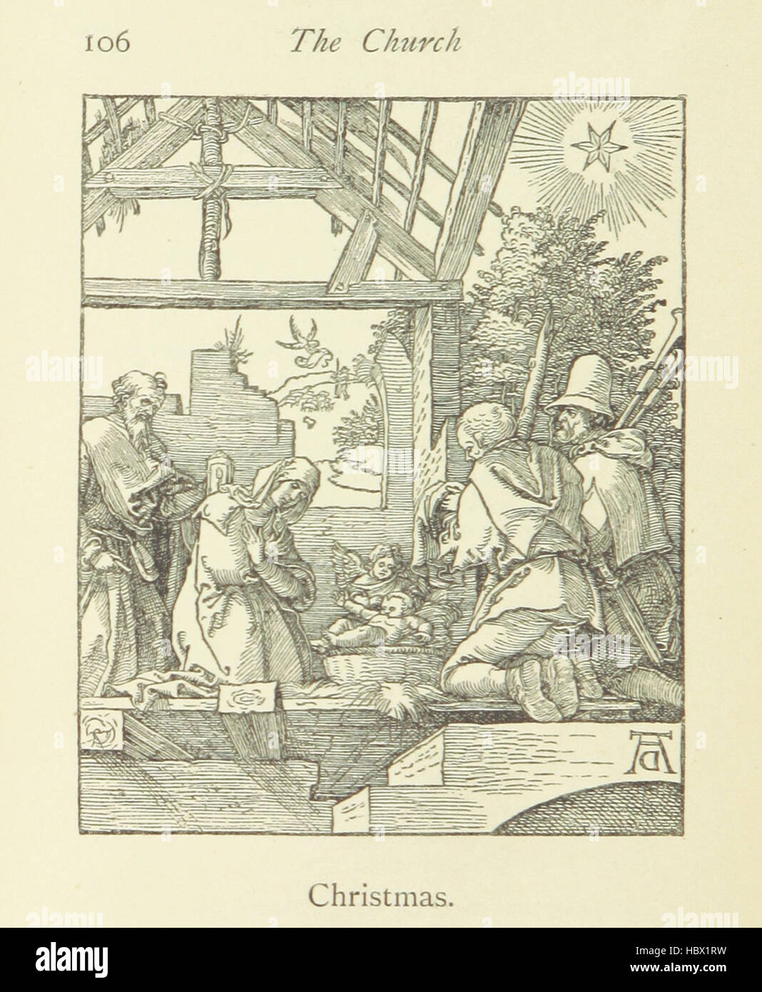 Image prise à partir de la page 132 de "le temple ... Avec gravures d'après Albert Dürer' image prise à partir de la page 132 de "Le Temple avec Banque D'Images