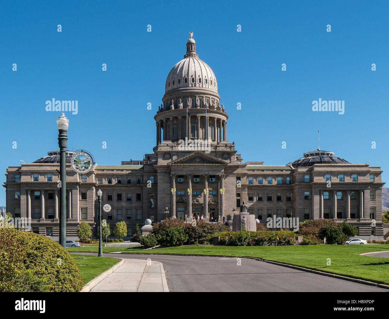 Extérieur, Idaho State Capitol, Boise, Idaho. Banque D'Images