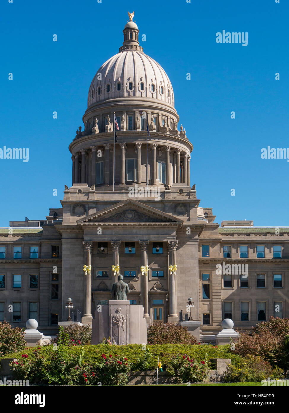 Extérieur, Idaho State Capitol, Boise, Idaho. Banque D'Images