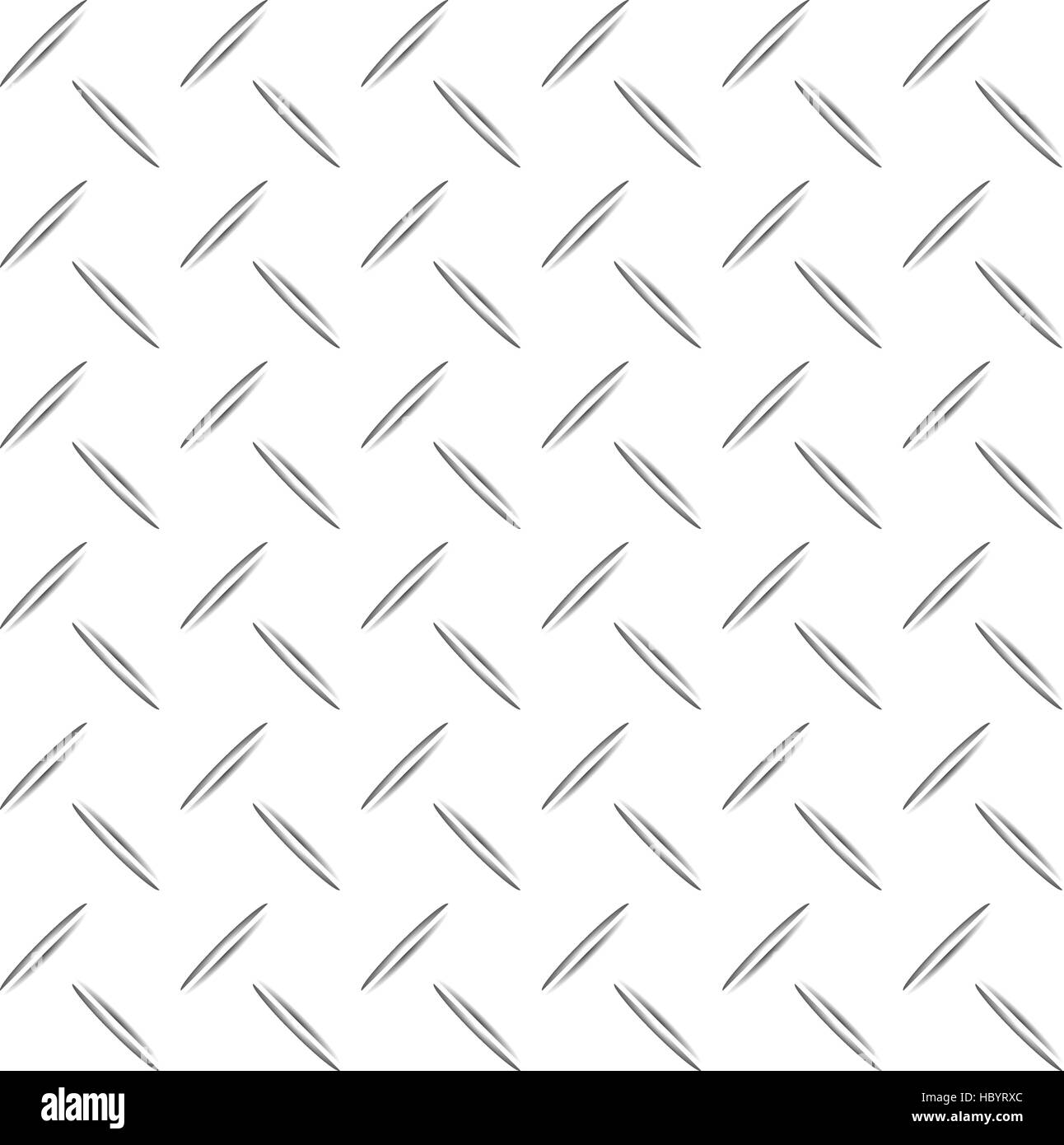 Liste de métal avec des formes rhombus fond blanc, stock vector Illustration de Vecteur