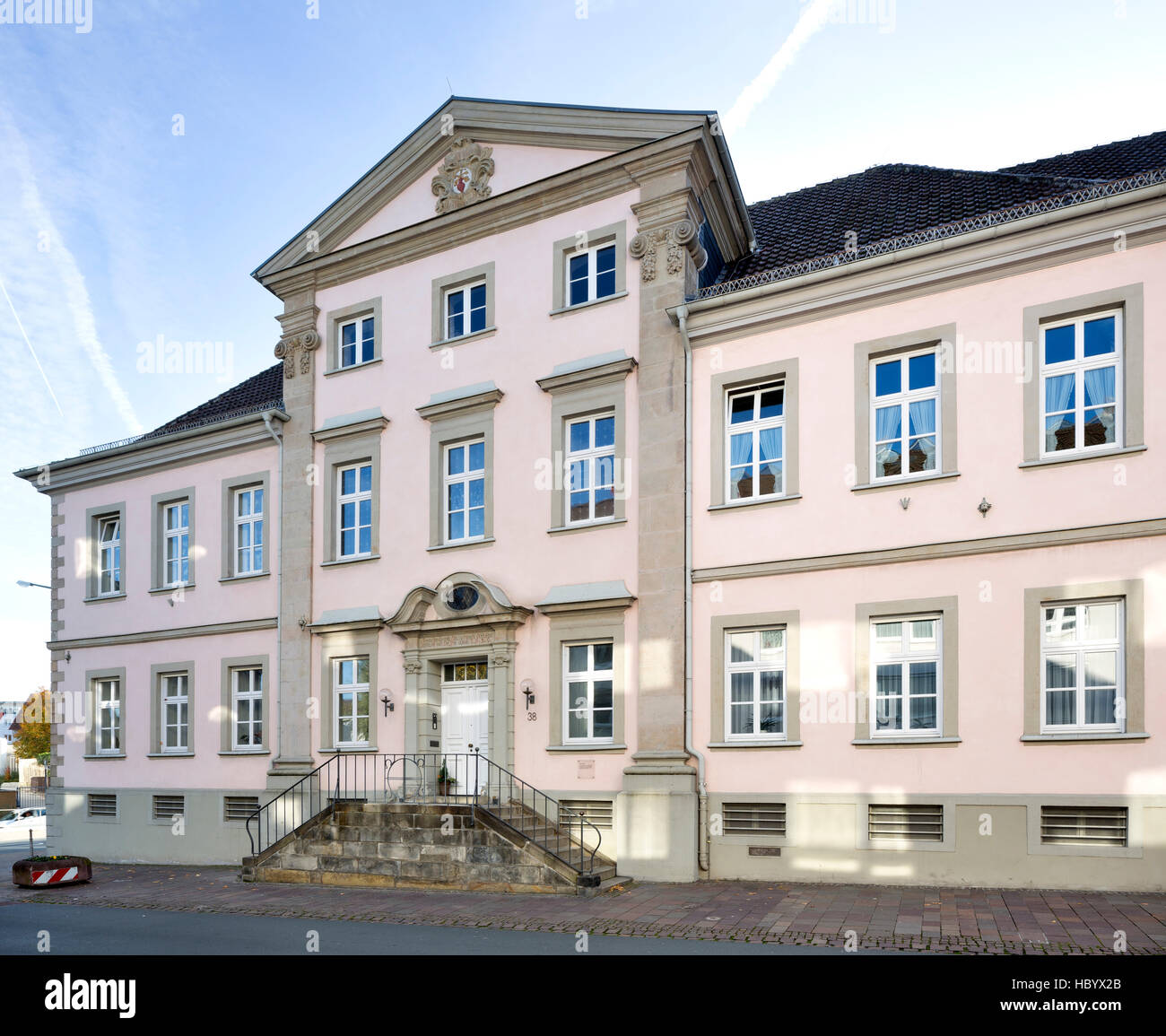 Palais de l'archevêque, Paderborn, Rhénanie du Nord-Westphalie, Allemagne Banque D'Images