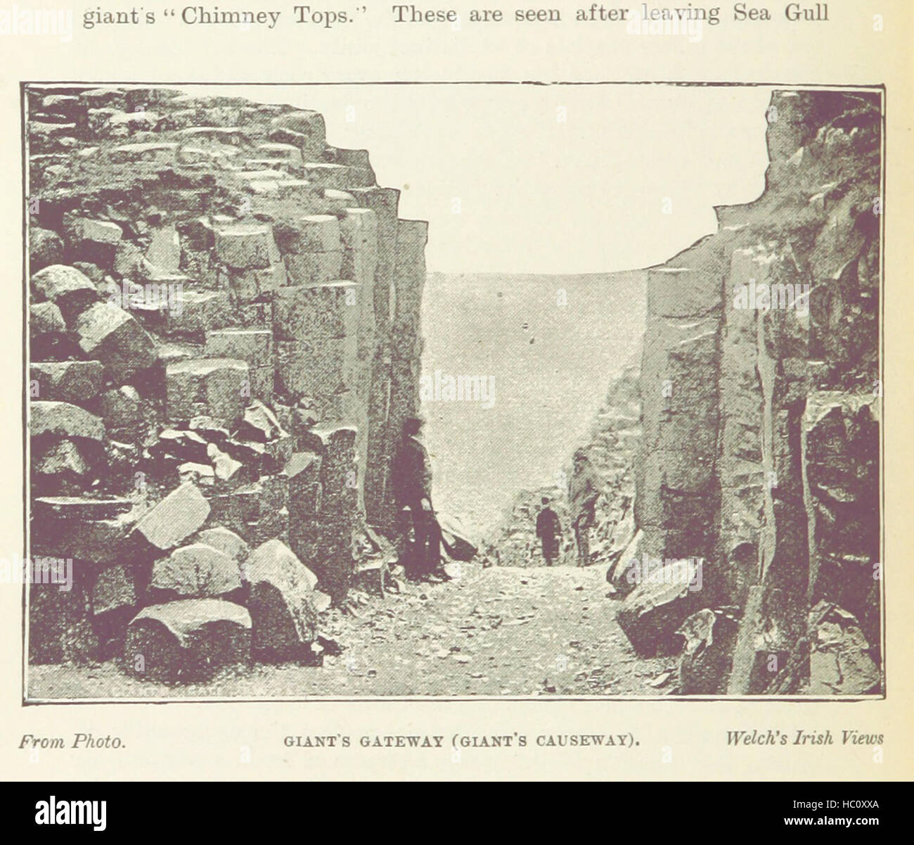 Image prise à partir de la page 96 de "Rigby's Illustrated Guide to Belfast et l'Irlande du Nord' image prise à partir de la page 96 de "Rigby's Illustrated Guide to Banque D'Images