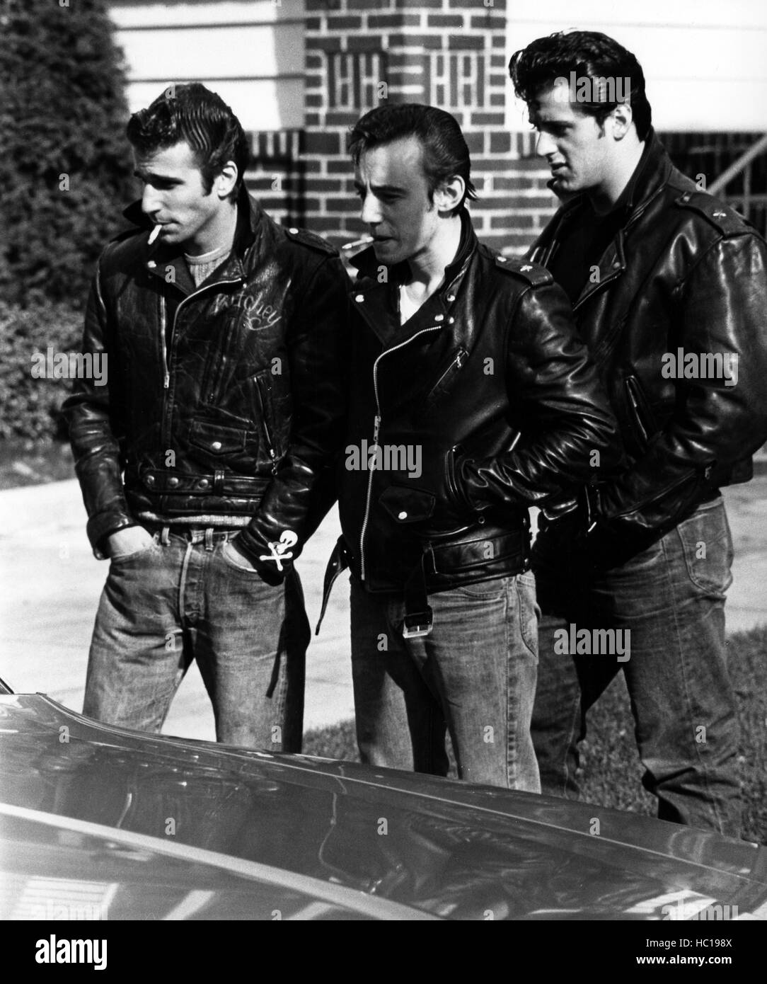 Les SEIGNEURS DE FLATBUSH, Henry Winkler, Paul Mace, Sylvester Stallone, Paul Mace, 1974 Photo