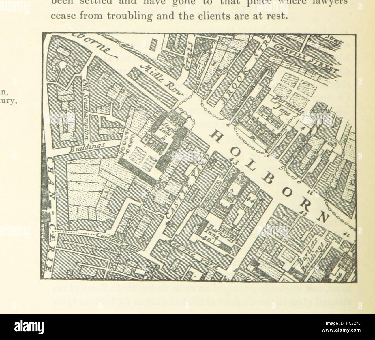 Image prise à partir de la page 216 de "Chronique d'un Blemundsbury. Un enregistrement de St Giles' dans les champs et Bloomsbury, avec les cartes originales, dessins et oeuvres. [Avec un portrait.]' image prise à partir de la page 216 de "Chronique d'un Blemundsbury Banque D'Images