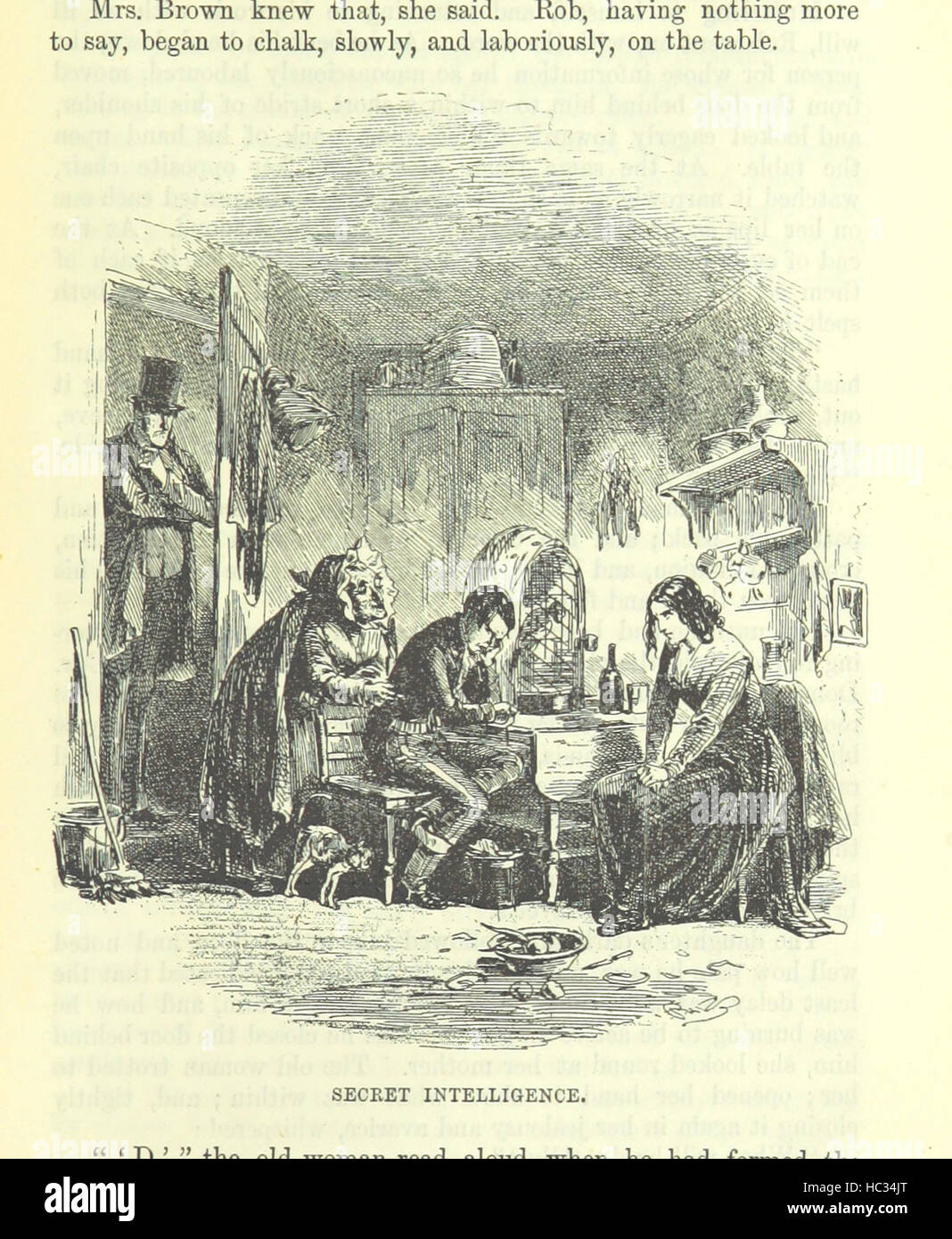 Image prise à partir de la page 731 de "Les Lettres de Charles Dickens. Edité par sa belle-sœur et sa fille aînée' image prise à partir de la page 731 de "Les Lettres de Charles Banque D'Images