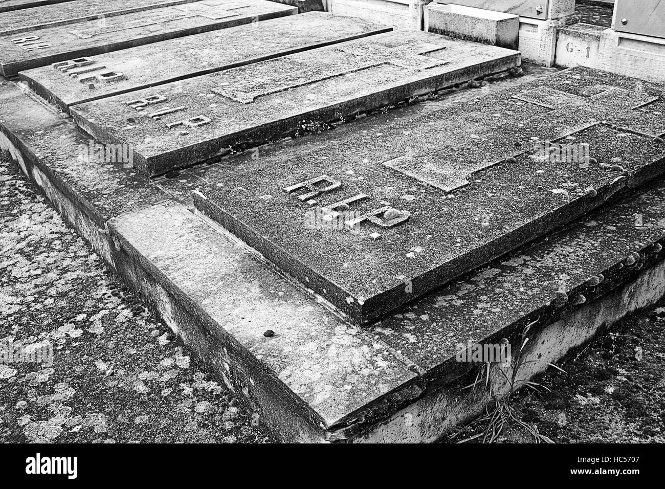 Cimetière tombe de porte, la religion et la mort Banque D'Images