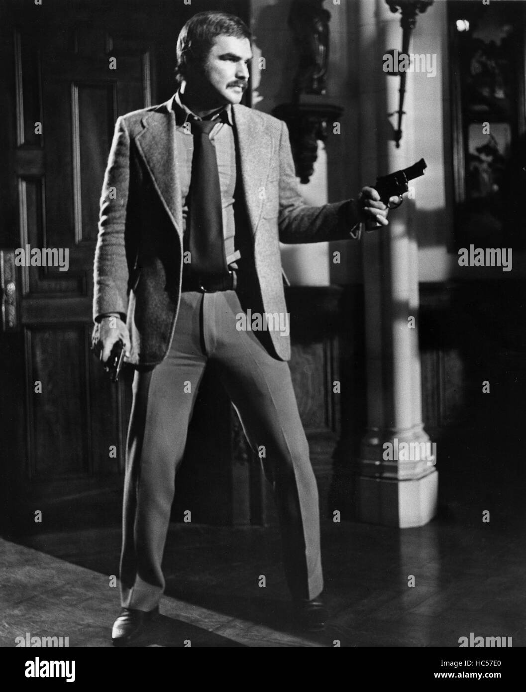 SHAMUS, Burt Reynolds, 1973. Banque D'Images