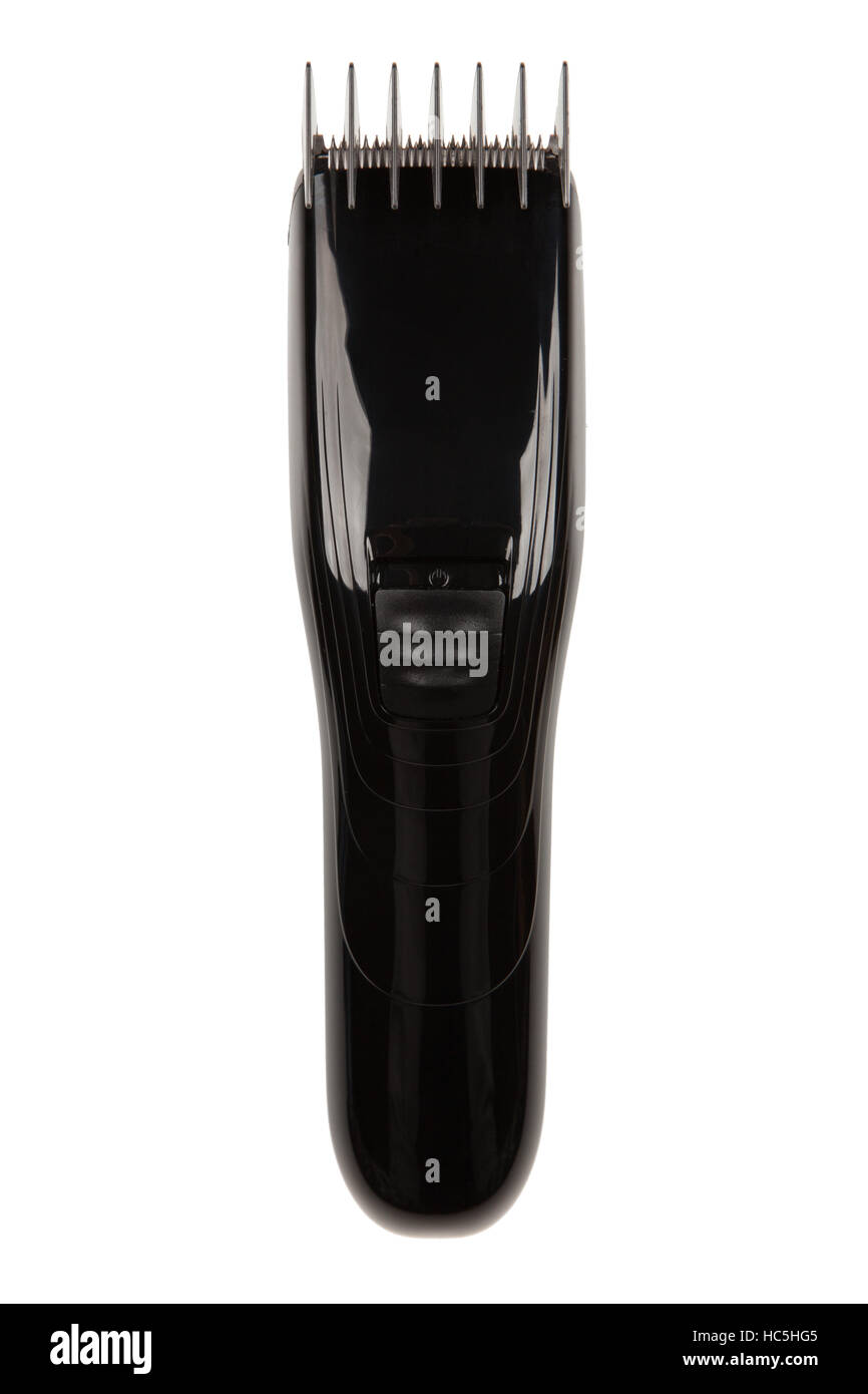 Hair clipper sur fond blanc Banque D'Images