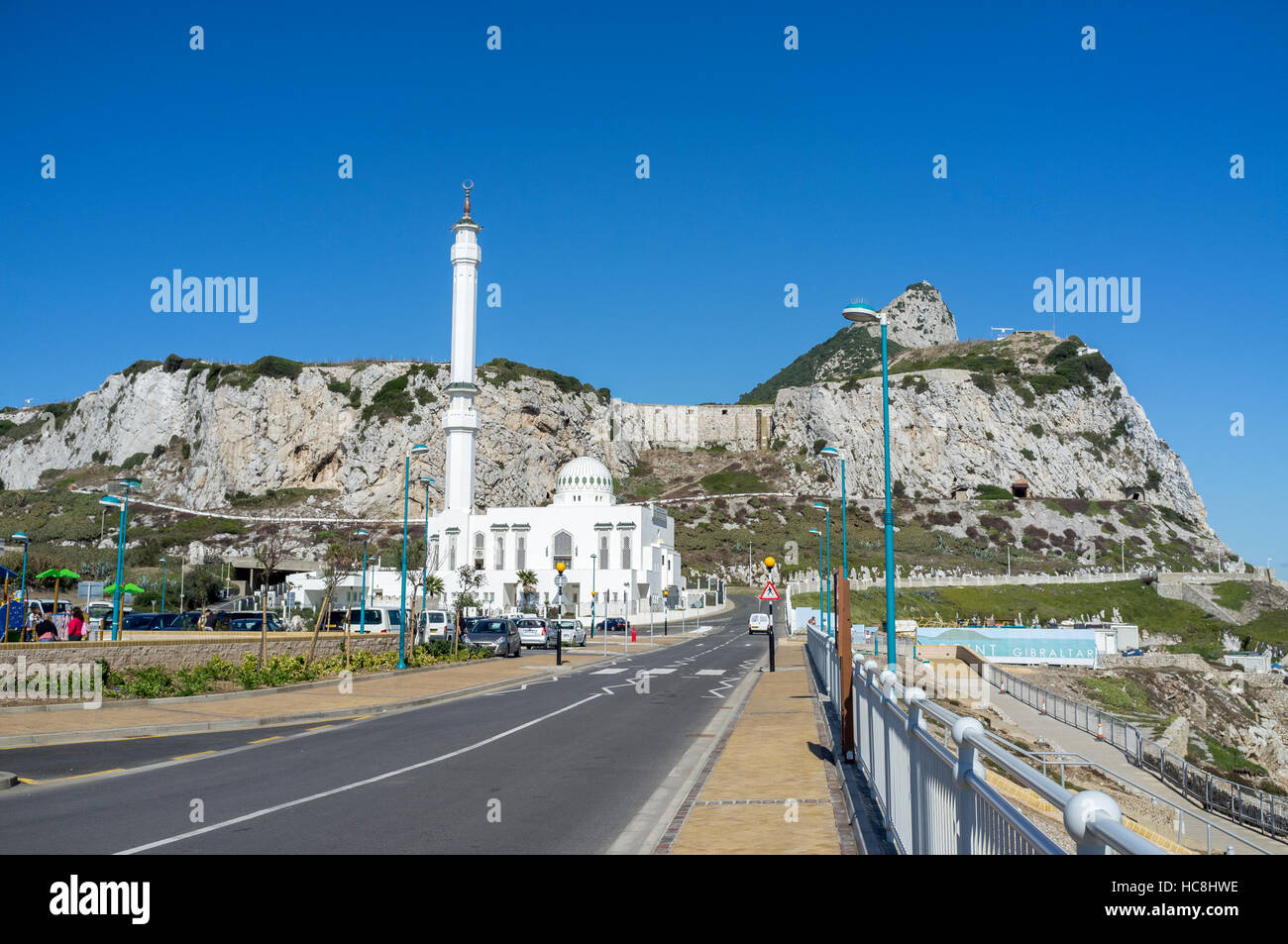 Mosquée à europa point Banque D'Images