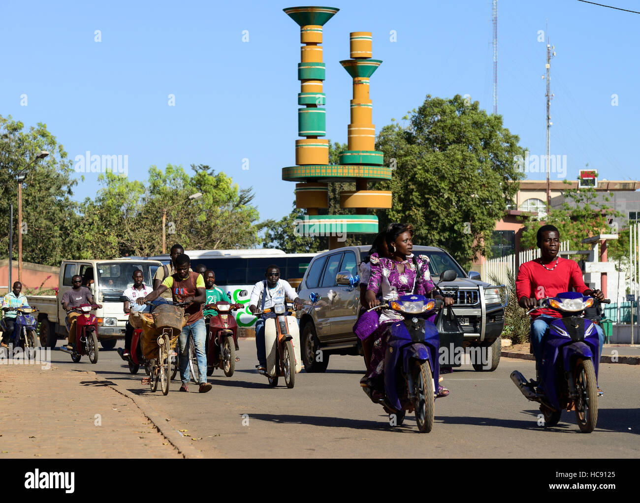 Burkina Faso Capital Ouagadougou Traffic Banque De Photographies Et D Burkina Faso Capital Ouagadougou Traffic Banque De Photographies Et D