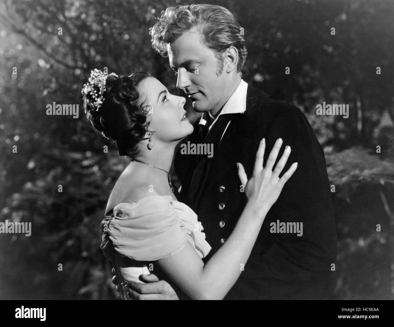 Deux mondes perdus, de gauche, Laura Elliot, (alias Kasey Rogers), James Arness, 1950 Banque D'Images
