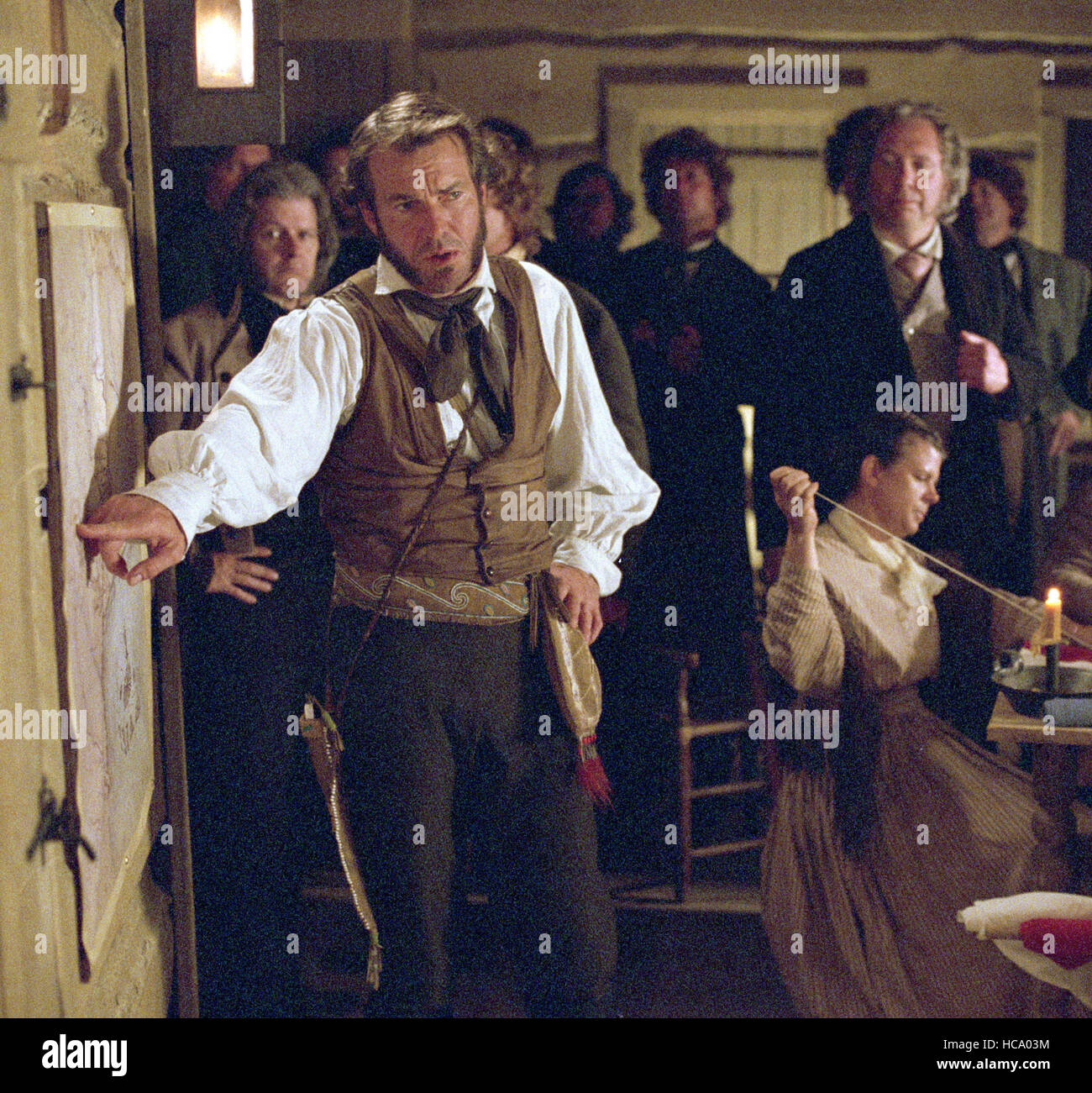 L'ALAMO, Dennis Quaid, 2004, (c) Pierre/avec la permission d'Everett Collection Banque D'Images