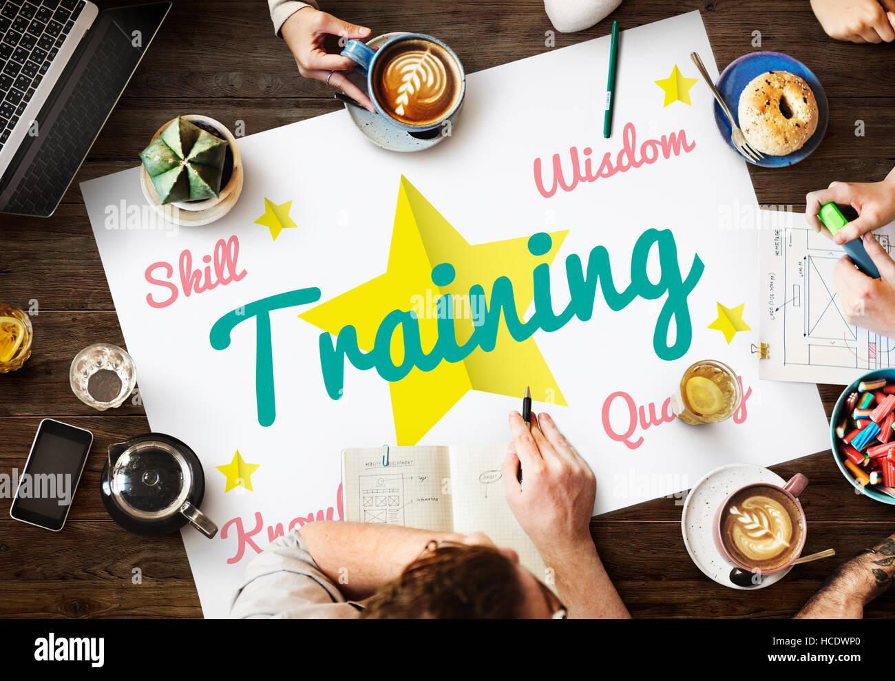 L'apprentissage de compétences développement Knowlerdge Concept Banque D'Images