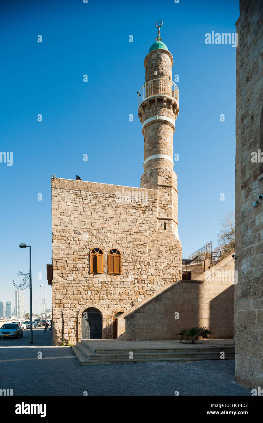 Israël, Tel Aviv, mosquée Al-Bahr Banque D'Images