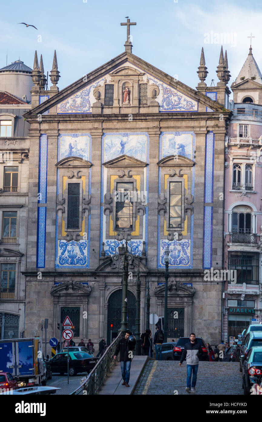 Eglise de Saint Antoine de la rassemble, Porto, Portugal Banque D'Images