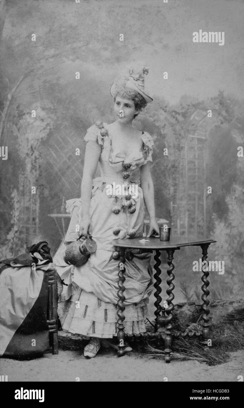 Portrait de la Marquise de Belbeuf appelée Missy Banque D'Images