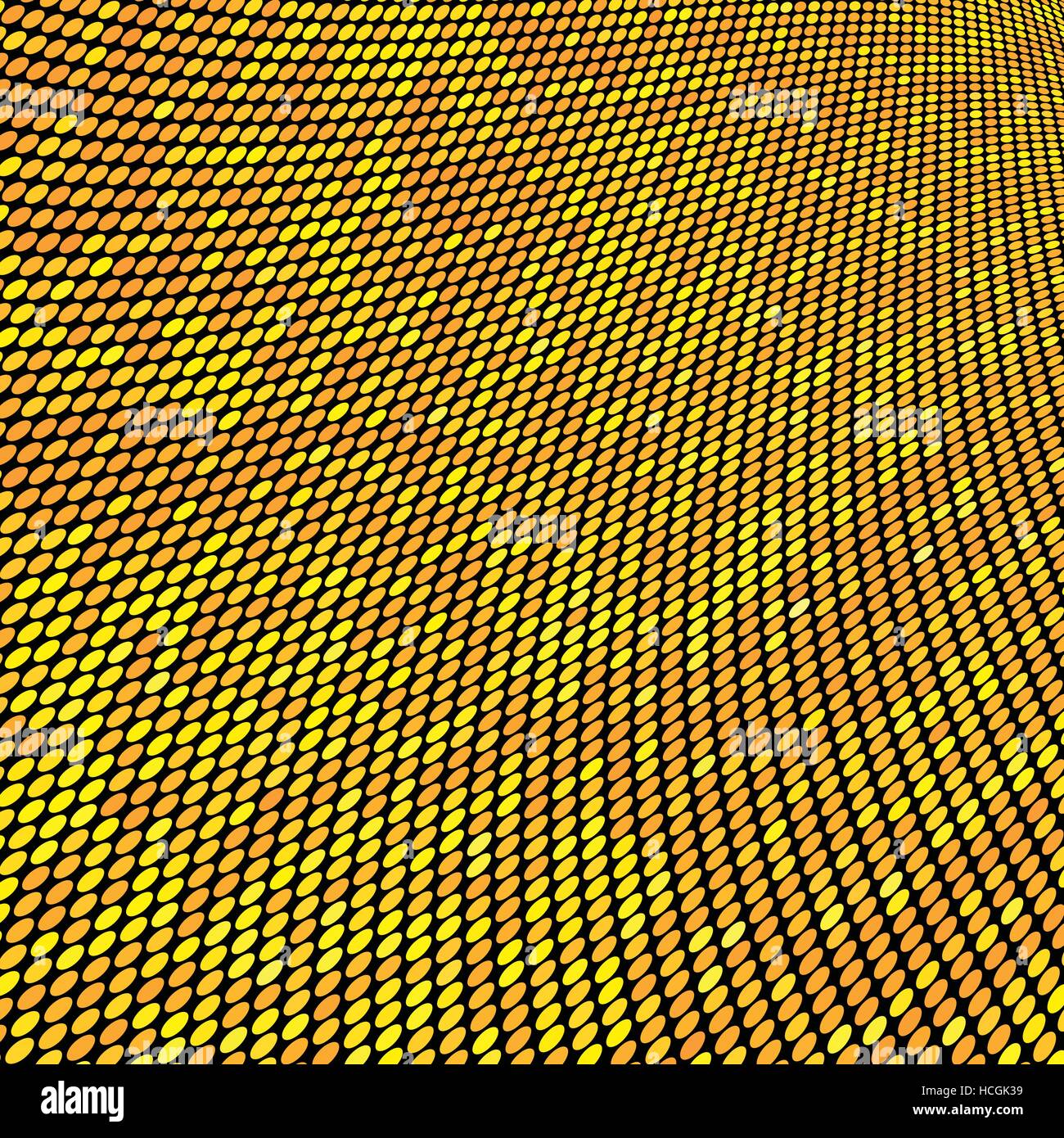 Abstract vector background dots, Golden. Illustration de Vecteur