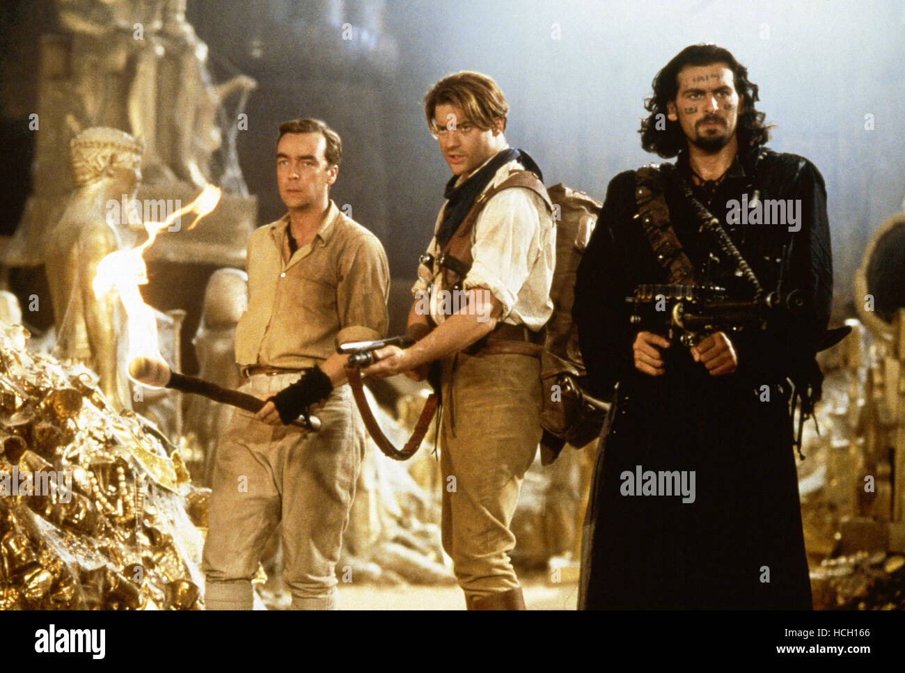 La Momie REVIENT, John Hannah, Brendan Fraser, Oded Fehr, 2001. ©Universal/courtesy Everett