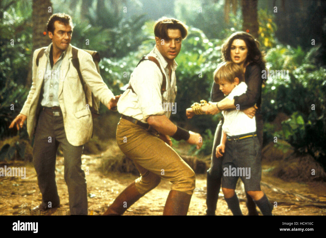 La Momie REVIENT, John Hannah, Brendan Fraser, Rachel Weisz (retour