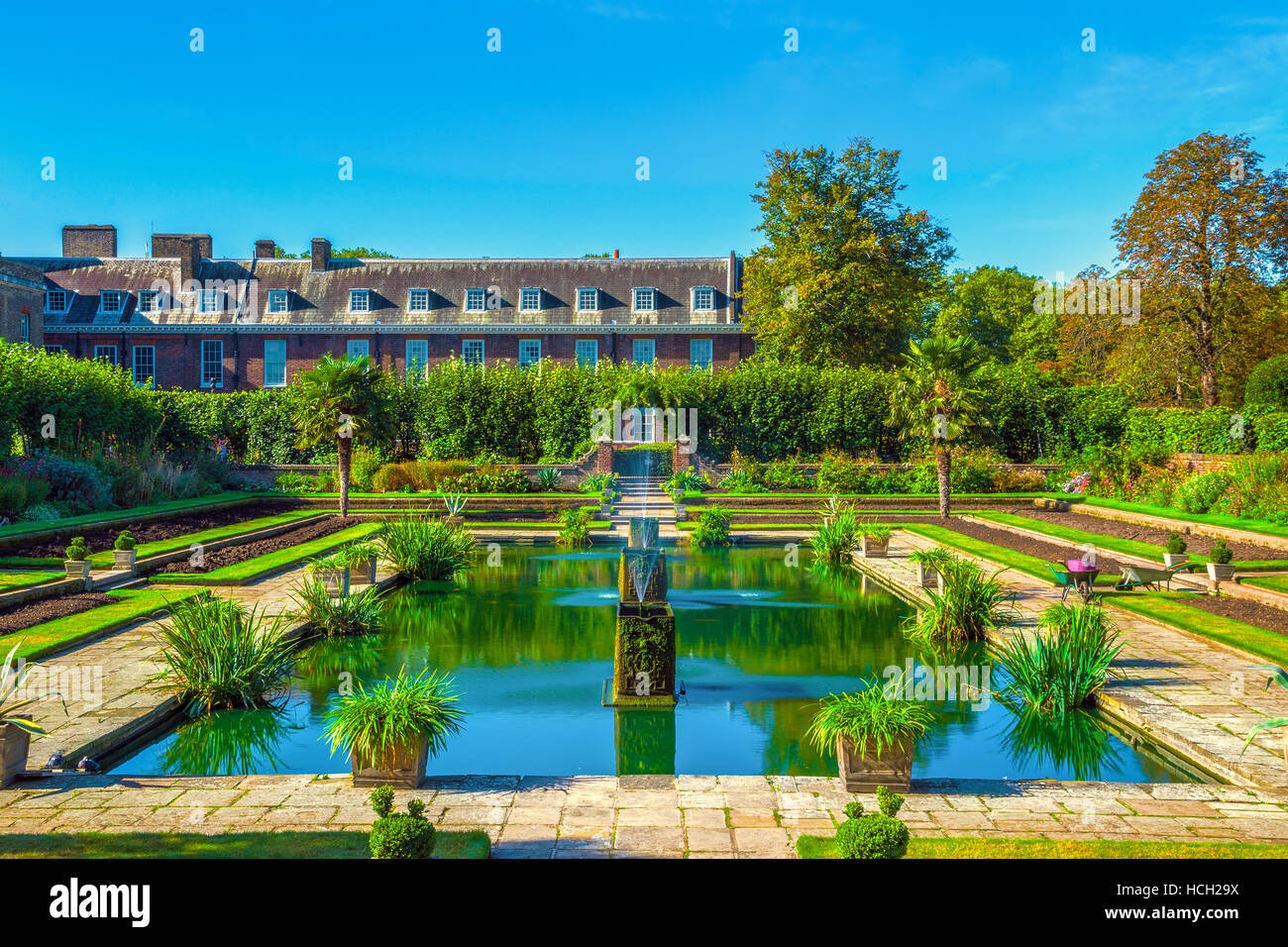 Le palais de Kensington à Londres Banque D'Images