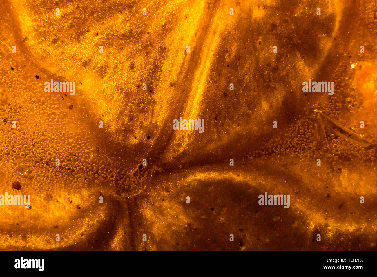Surface cuir Motif vagues de savon de séchage Banque D'Images