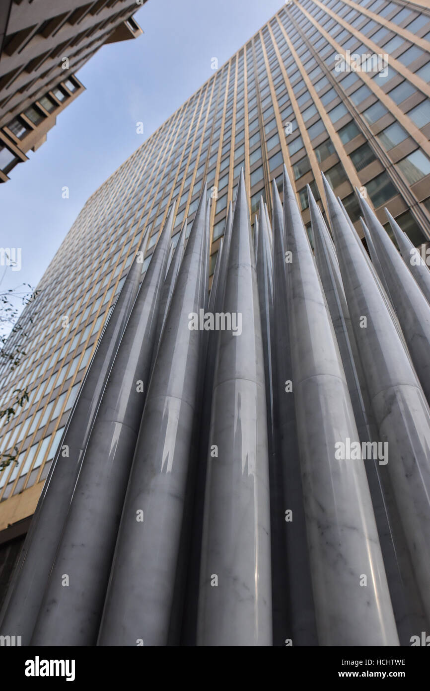 Westminster, London, UK. 9 décembre 2016. War Memorial Westminster l'Hôtel de ville pour commémorer le personnel de Westminster est mort Banque D'Images