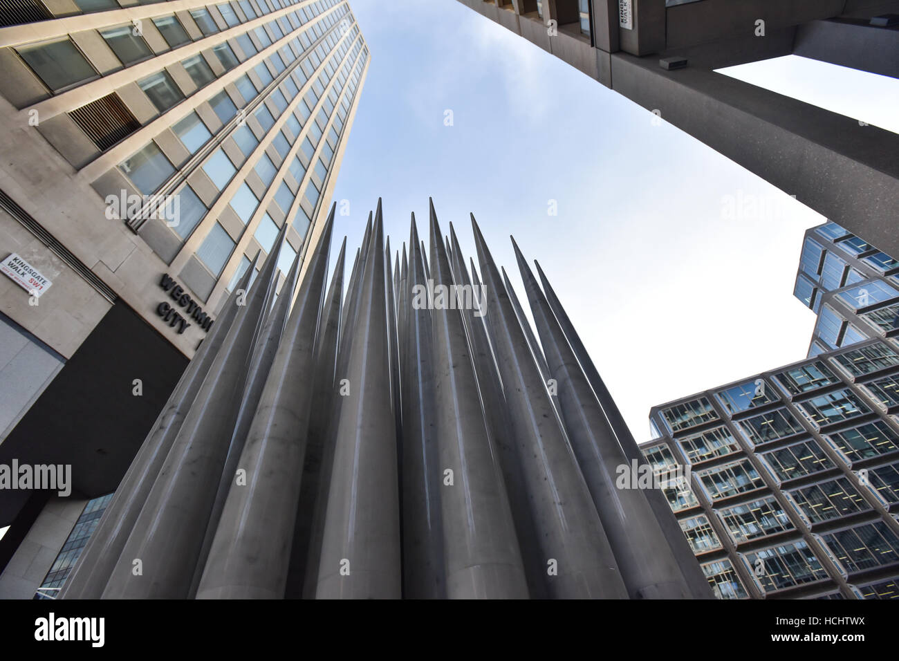 Westminster, London, UK. 9 décembre 2016. War Memorial Westminster l'Hôtel de ville pour commémorer le personnel de Westminster est mort Banque D'Images