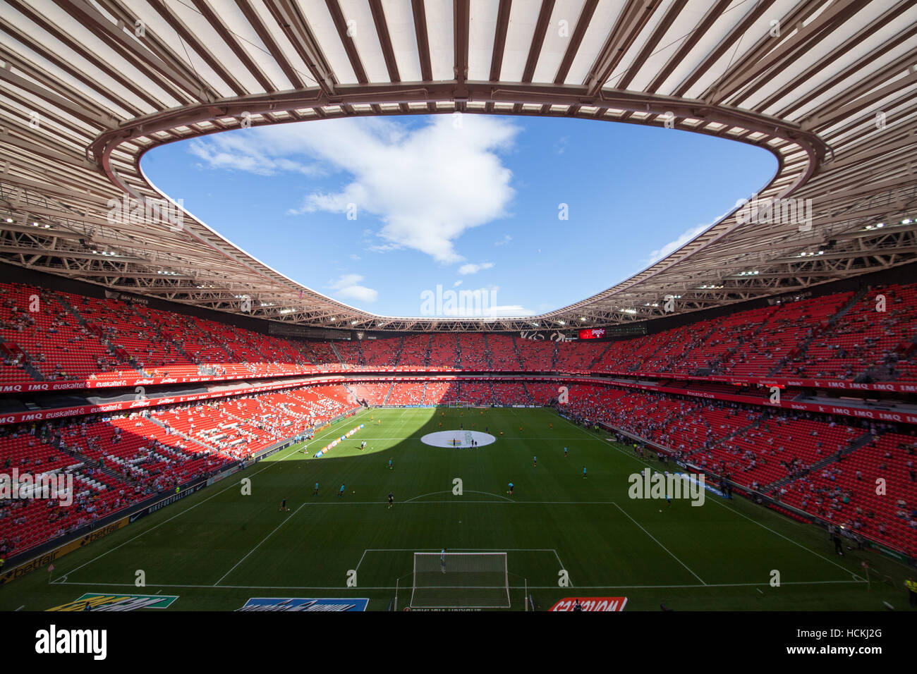 Le stade de football San Mames Banque D'Images