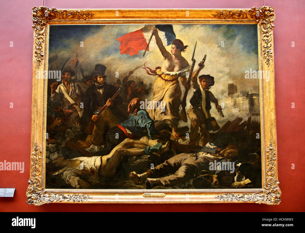 Image Page De Garde Histoire Tableau Eugene Delacroix Eugene Delacroix La Libertad Guiando Al Pueblo at Sally Esterly blog