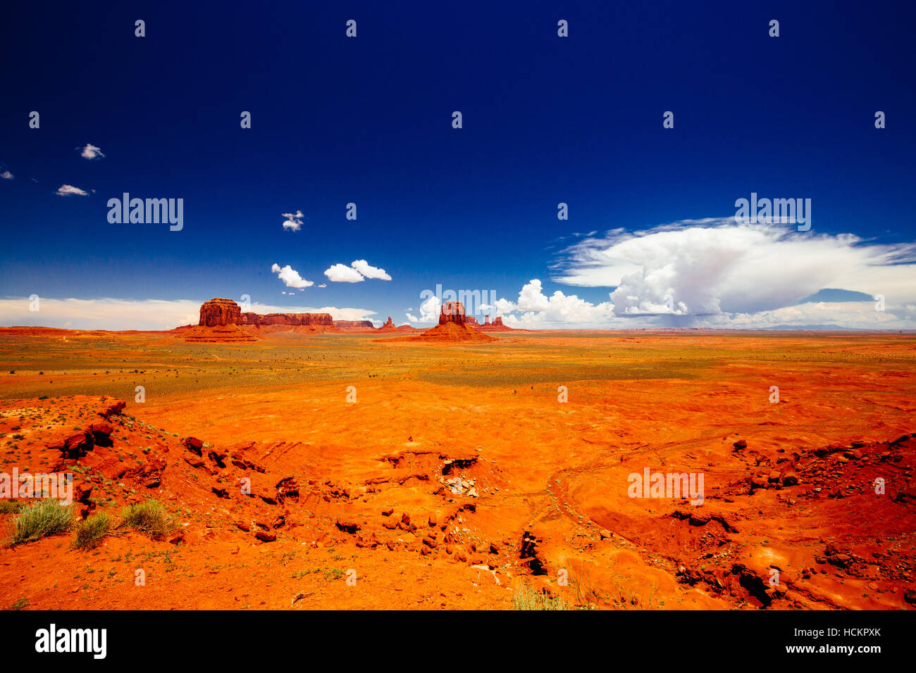 Monument Valley Navajo Tribal Park, Arizona, USA Banque D'Images