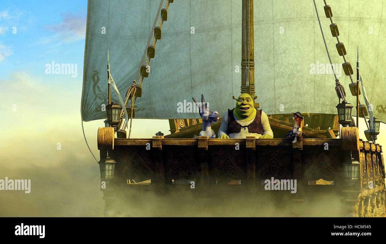SHREK LE TROISIÈME, (alias SHREK 3), l'Âne (voix : Eddie Murphy), Shrek