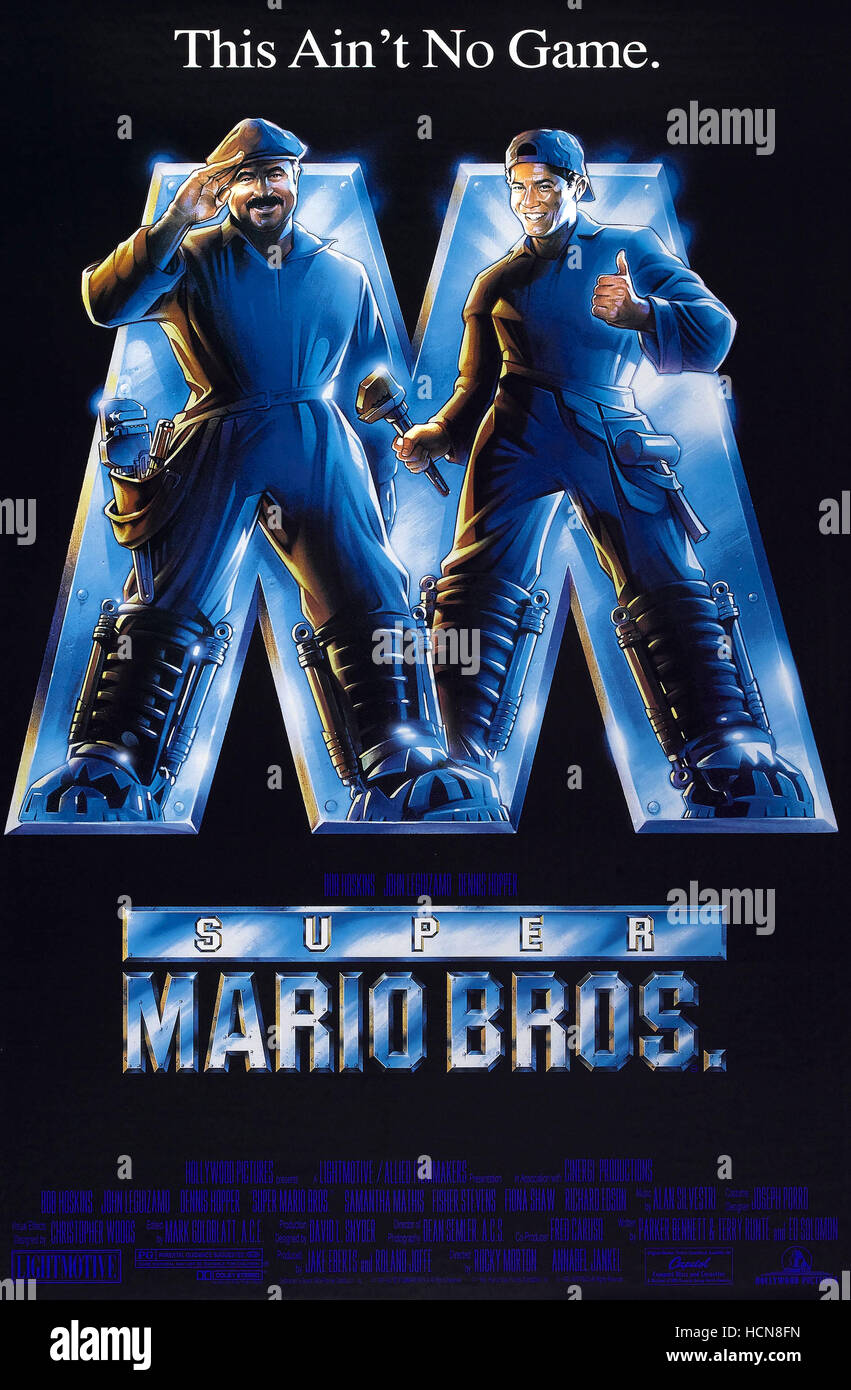 SUPER MARIO BROS Aka Super Mario Brothers De Nous Poster Art De 