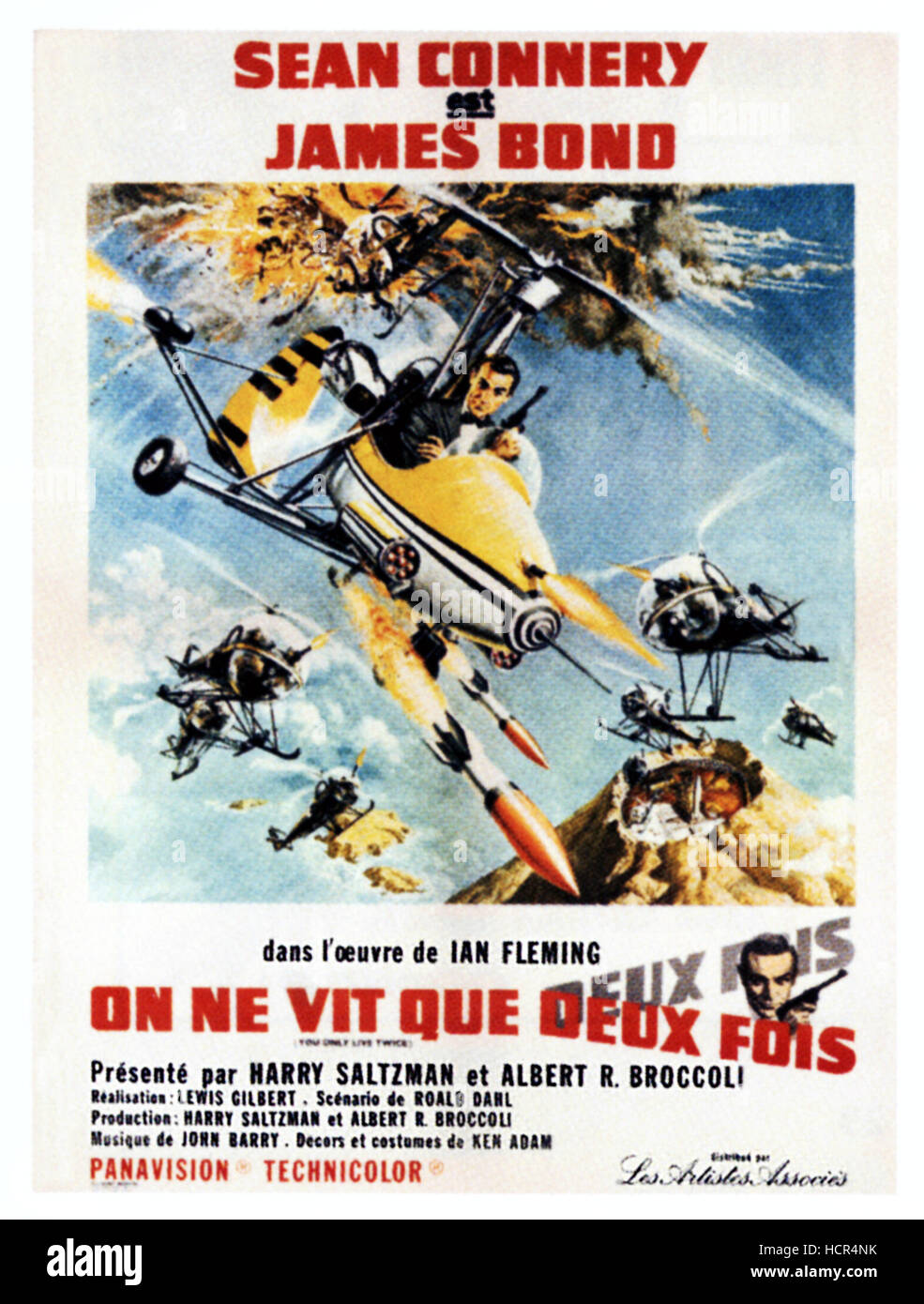 On ne vit que deux fois, (aka ON NE VIT QUE DEUX FOIS), Sean Connery sur l