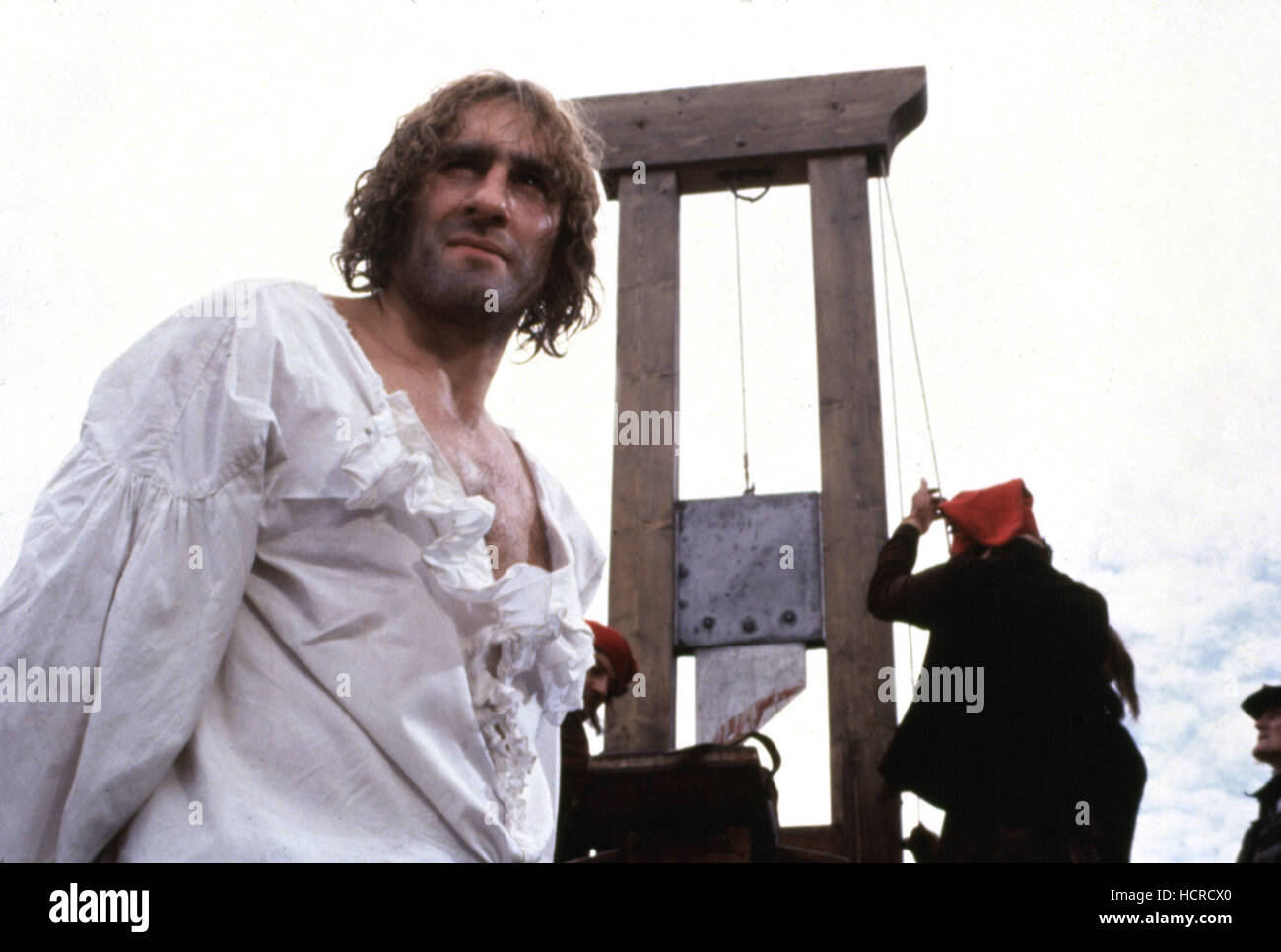 DANTON, Gerard Depardieu, 1982, en face de la guillotine Photo Stock - Alamy