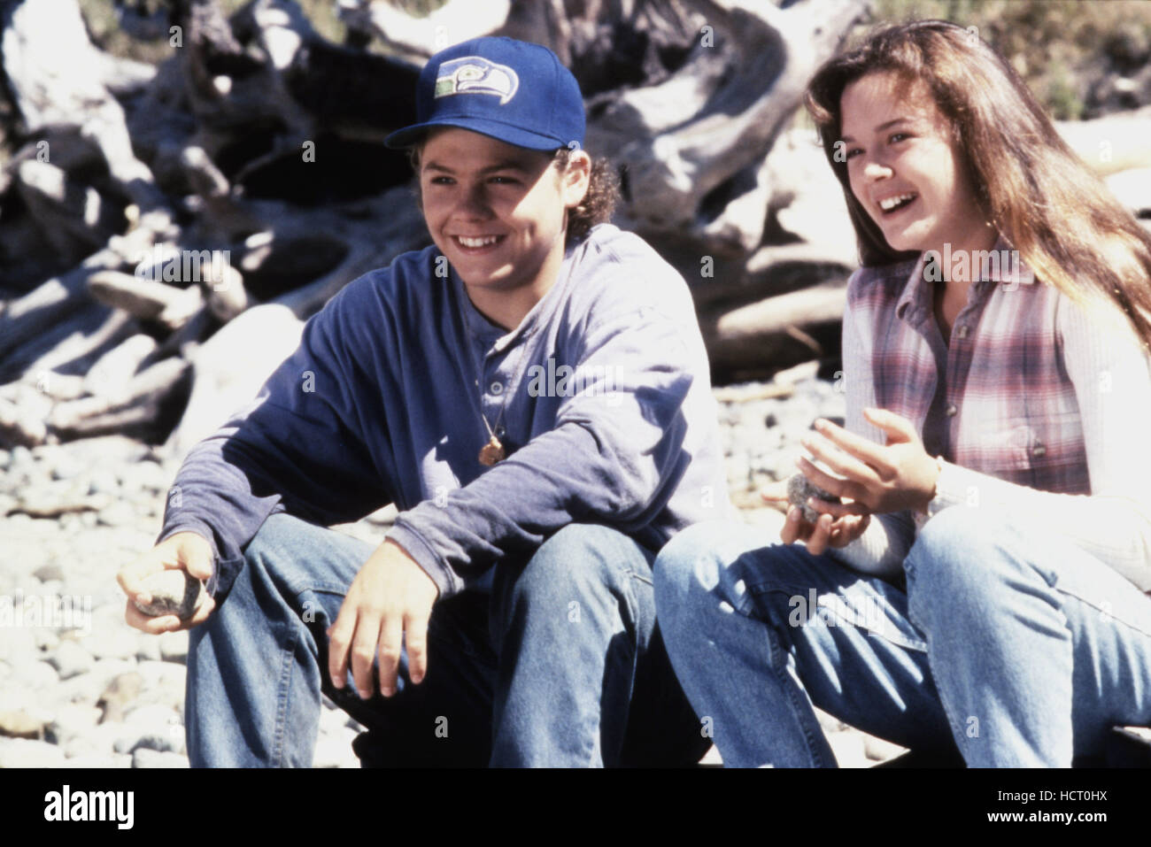 FREE WILLY 2 : L'aventure à la maison, à partir de la gauche : Jason James Richter, Mary Kate Schellhardt, 1995, © Warner Brothers/avec la permission Banque D'Images