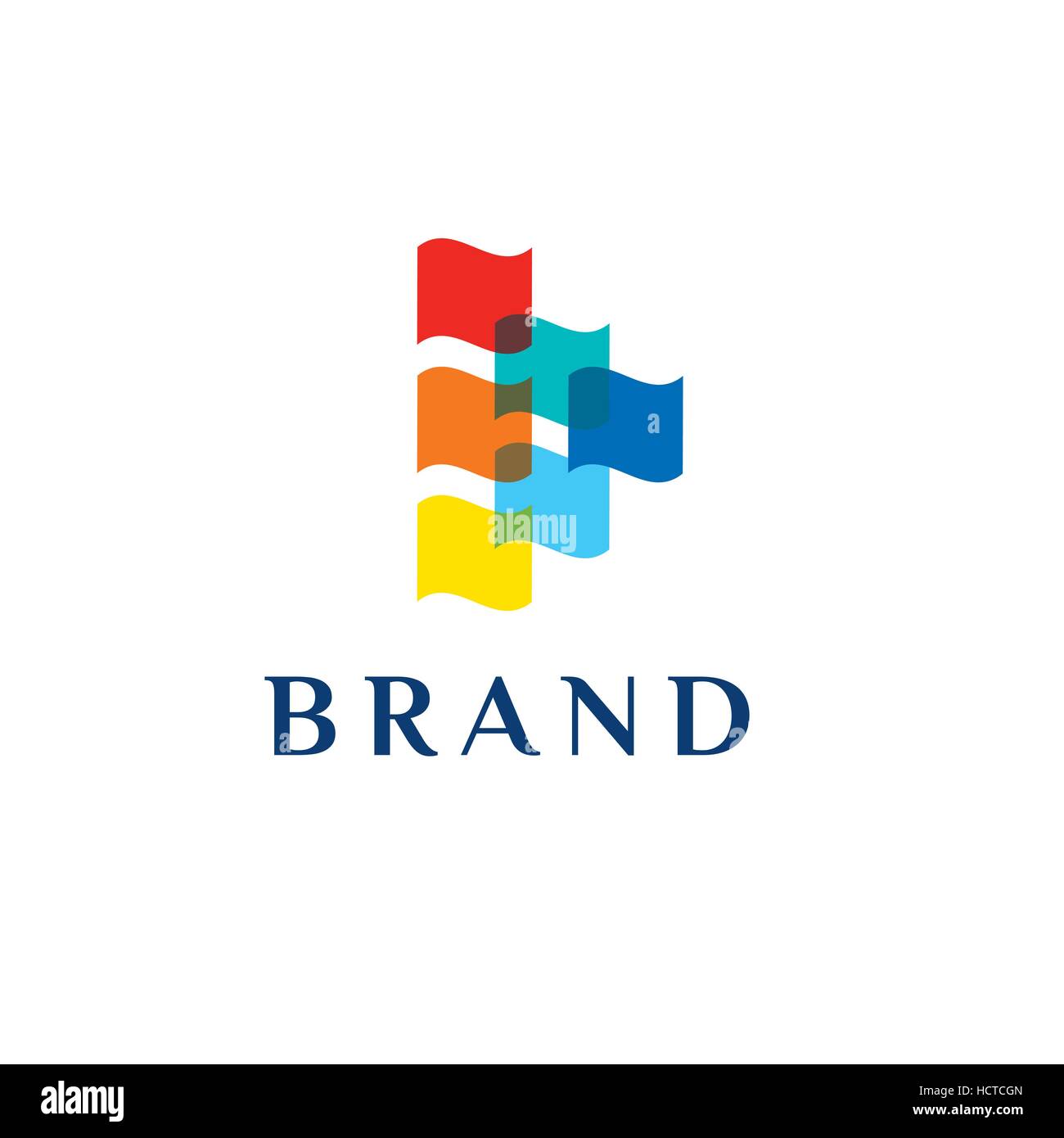 Peinture logo Vector. Palette de couleurs emblème. L'icône de couleurs Illustration de Vecteur