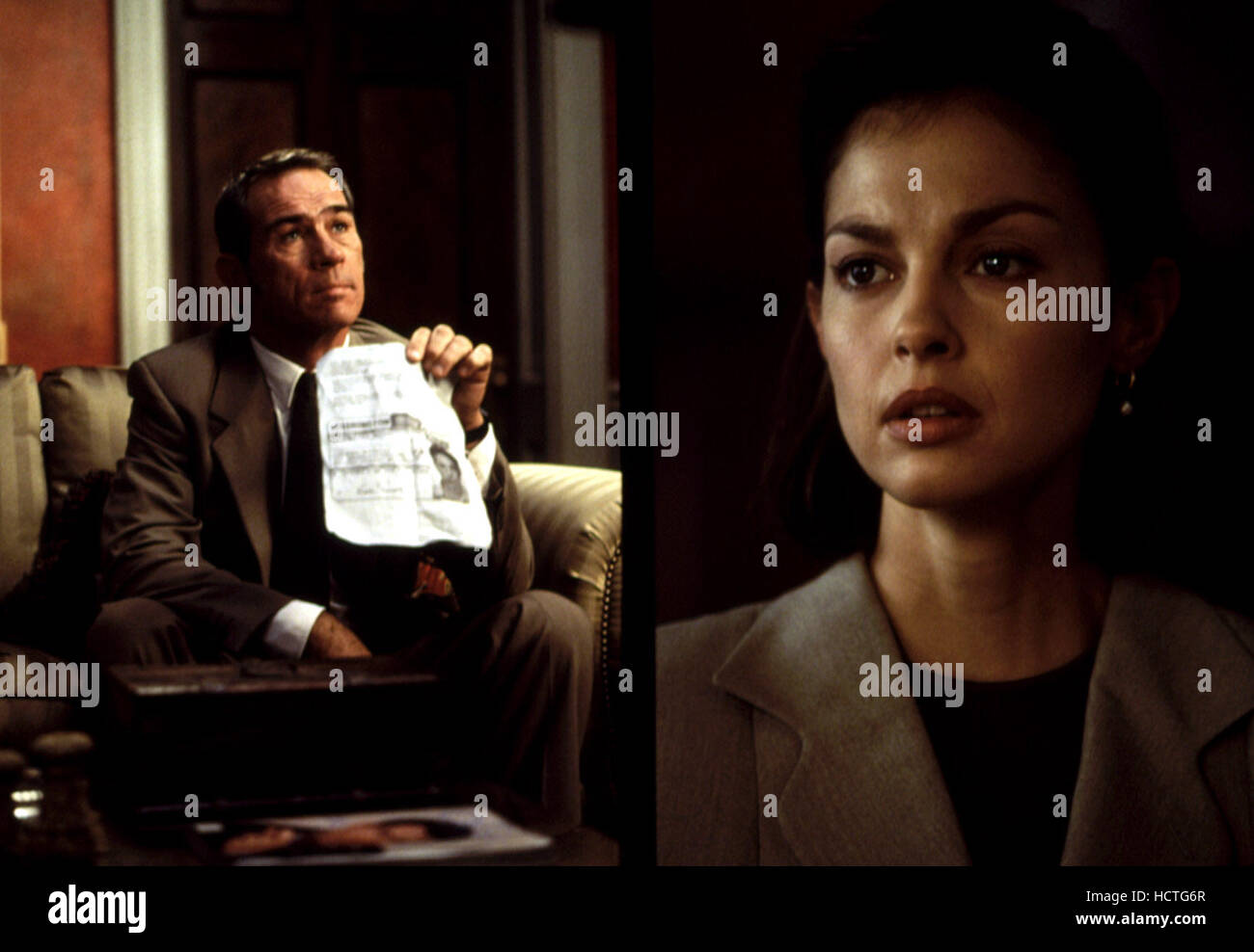 Affiche de tommy lee jones Banque de photographies et d’images à haute