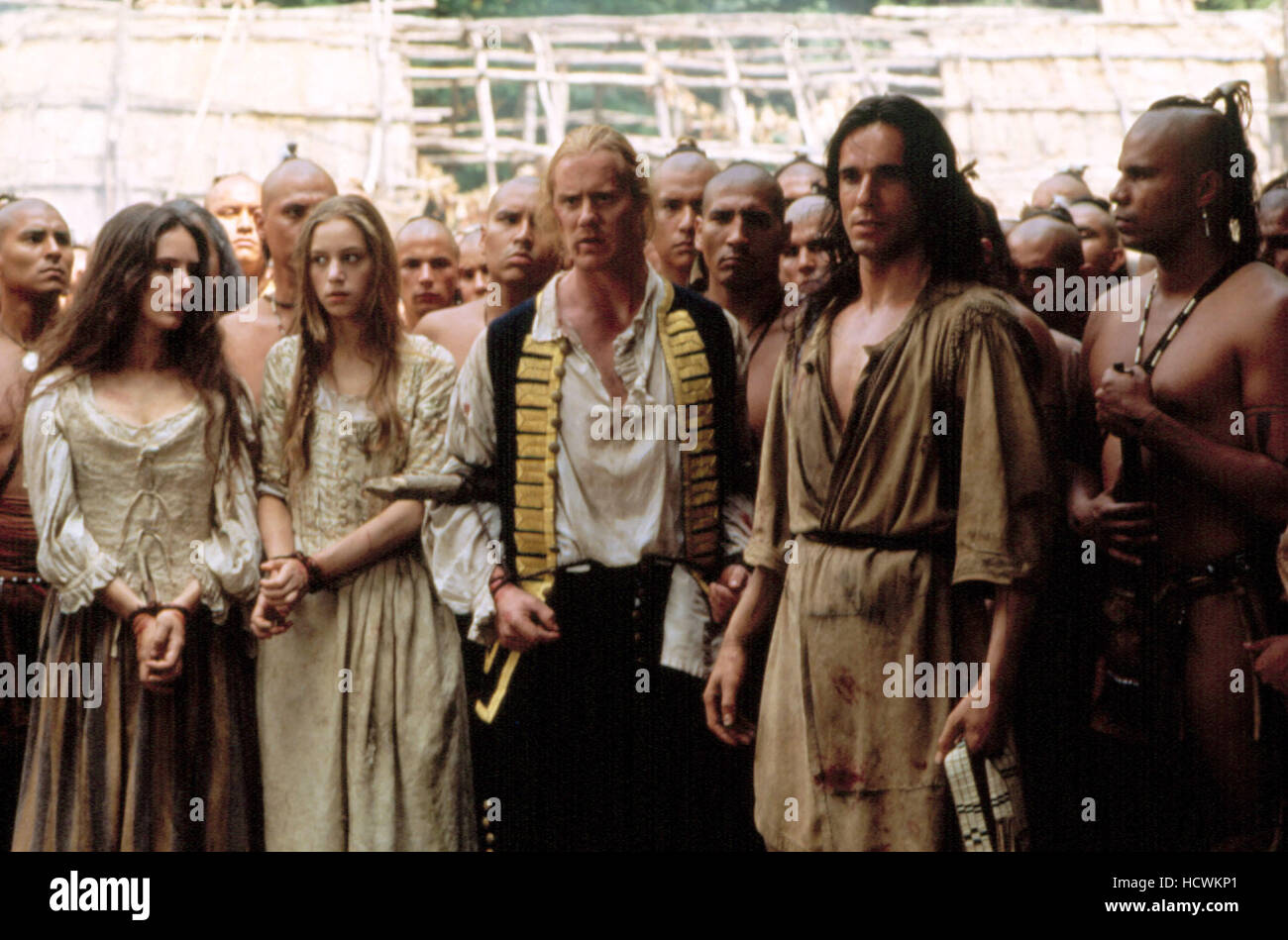 Madeleine Stowe Le Dernier Des Mohicans Le dernier des Mohicans, Madeleine Stowe, Jodhi May, Steven Waddington,  Daniel Day-Lewis, 1992, TM et copyright (c)20e Photo Stock - Alamy