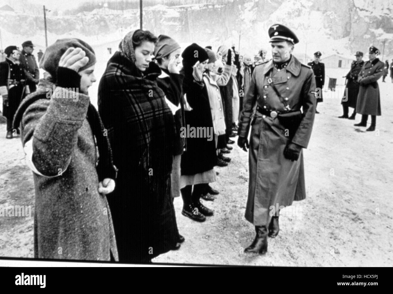 La Liste de Schindler, Embeth Davidtz, Ralph Fiennes, 1993 Photo Stock