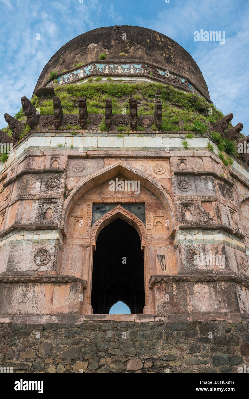 Dai ki Chhoti Bahan ka Mahal à l'intérieur de la colline fort de Mandu dans Madyha Pradesh, Inde. Banque D'Images