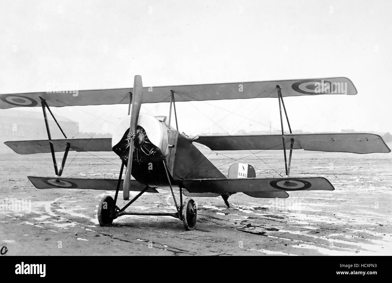 NIEUPORT 10 triplan de l'avion français Première Guerre mondiale Banque D'Images