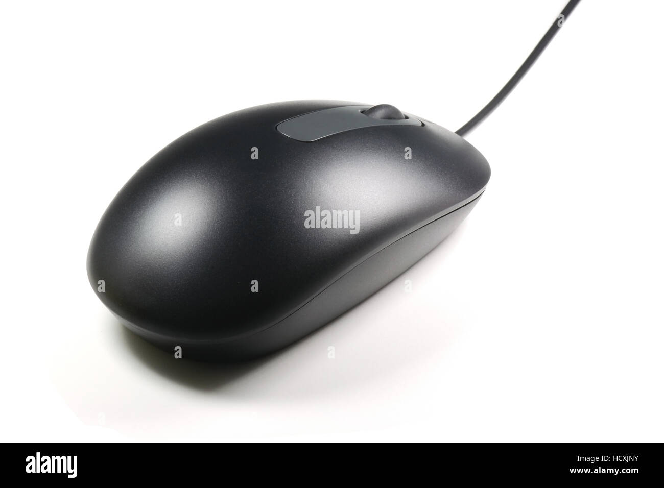Souris d'ordinateur isolé sur fond blanc Banque D'Images
