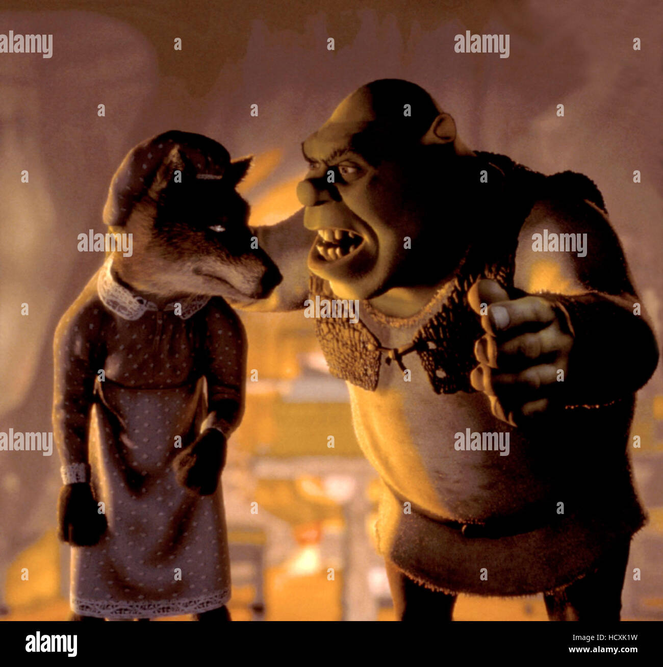 SHREK, Grand Loup, Shrek, 2001, (c)DreamWorks/avec la permission d'Everett  Collection Photo Stock - Alamy