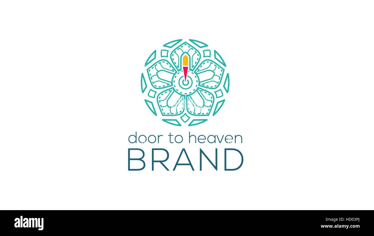 Rosette de mode logo vector modèle. Logo Boutique , ornement vecteur ou d'un motif. Bateau vintage logo vector set. Illustration de Vecteur